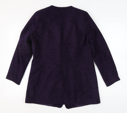 Jacques Vert Women's Purple Blazer, Size 14, Lined