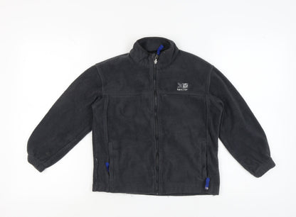 Karrimor Boys Black Fleece Jacket 13 Years