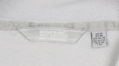 Regatta Women's Grey Fleece Sweatshirt Size 20
