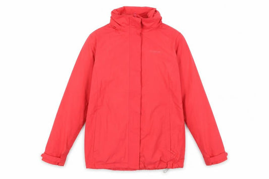 Regatta Women's Red Waterproof Hooded Jacket Size 10