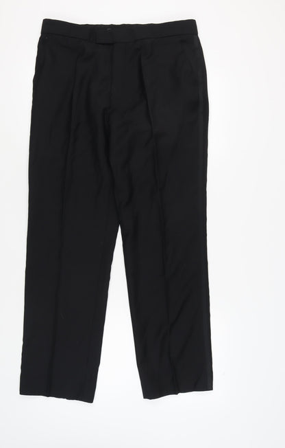 Jeff Banks Men's Black Formal Trousers 36 in