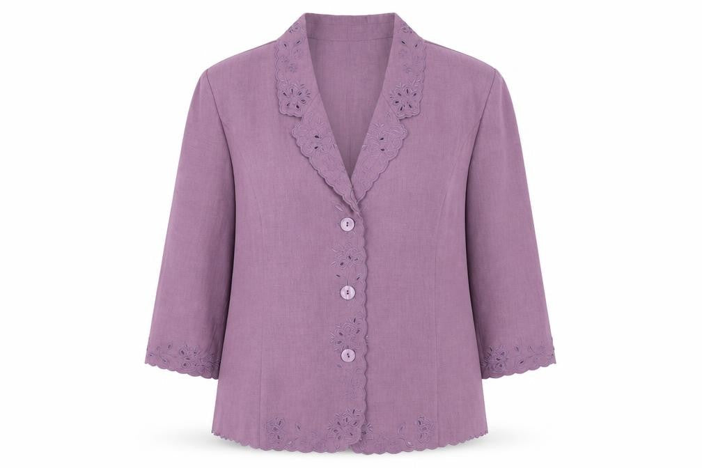 Womens UK Size 20 Eastex Regular Purple Suit Jacket