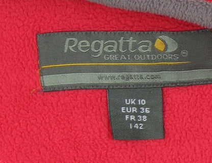 Womens UK Size 10 Regatta Red Basic Jacket