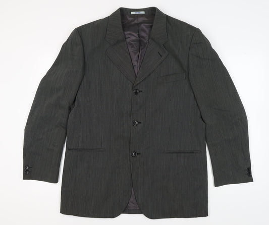 Mens UK Size 44 KENZO Regular Grey Suit Jacket