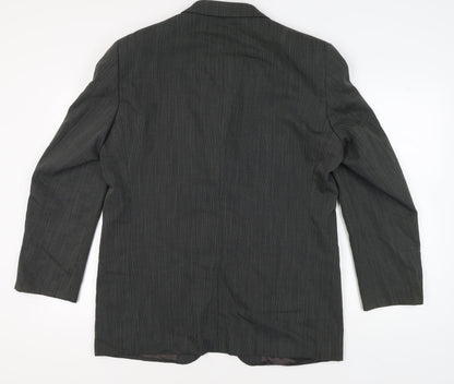 Mens UK Size 44 KENZO Regular Grey Suit Jacket