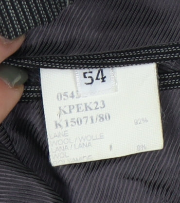 Mens UK Size 44 KENZO Regular Grey Suit Jacket