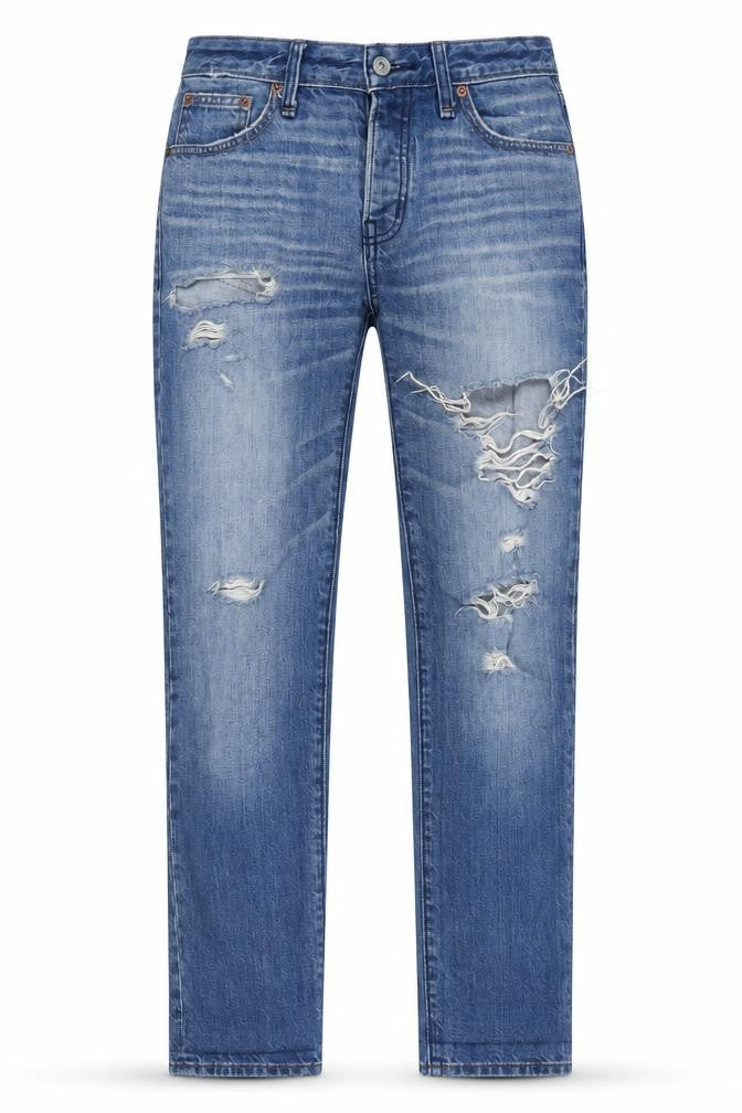 Womens UK Size 24 Abercrombie & Fitch Slim Fit Boyfriend Blue Jeans