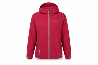Womens UK Size 12 Craghoppers Red Rain Coat