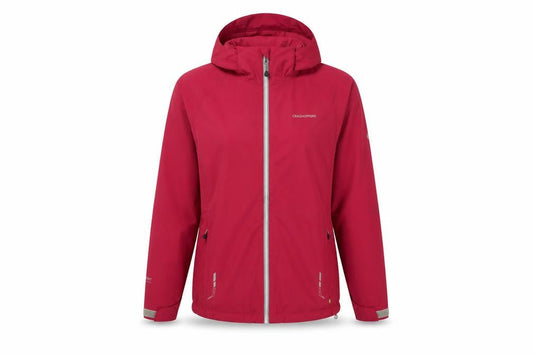 Womens UK Size 12 Craghoppers Red Rain Coat