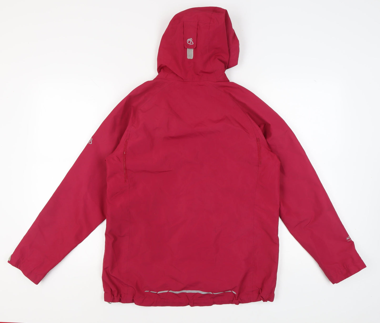 Womens UK Size 12 Craghoppers Red Rain Coat