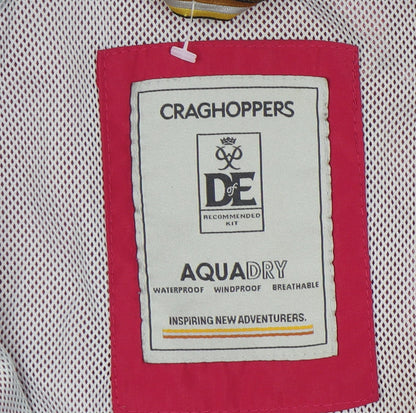 Womens UK Size 12 Craghoppers Red Rain Coat