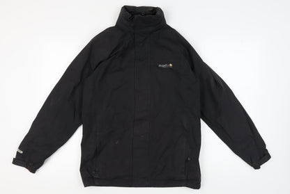 Mens UK Size 34 Regatta Black Rain Coat
