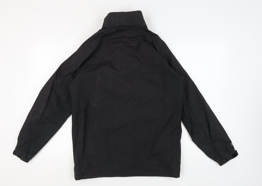 Mens UK Size 34 Regatta Black Rain Coat