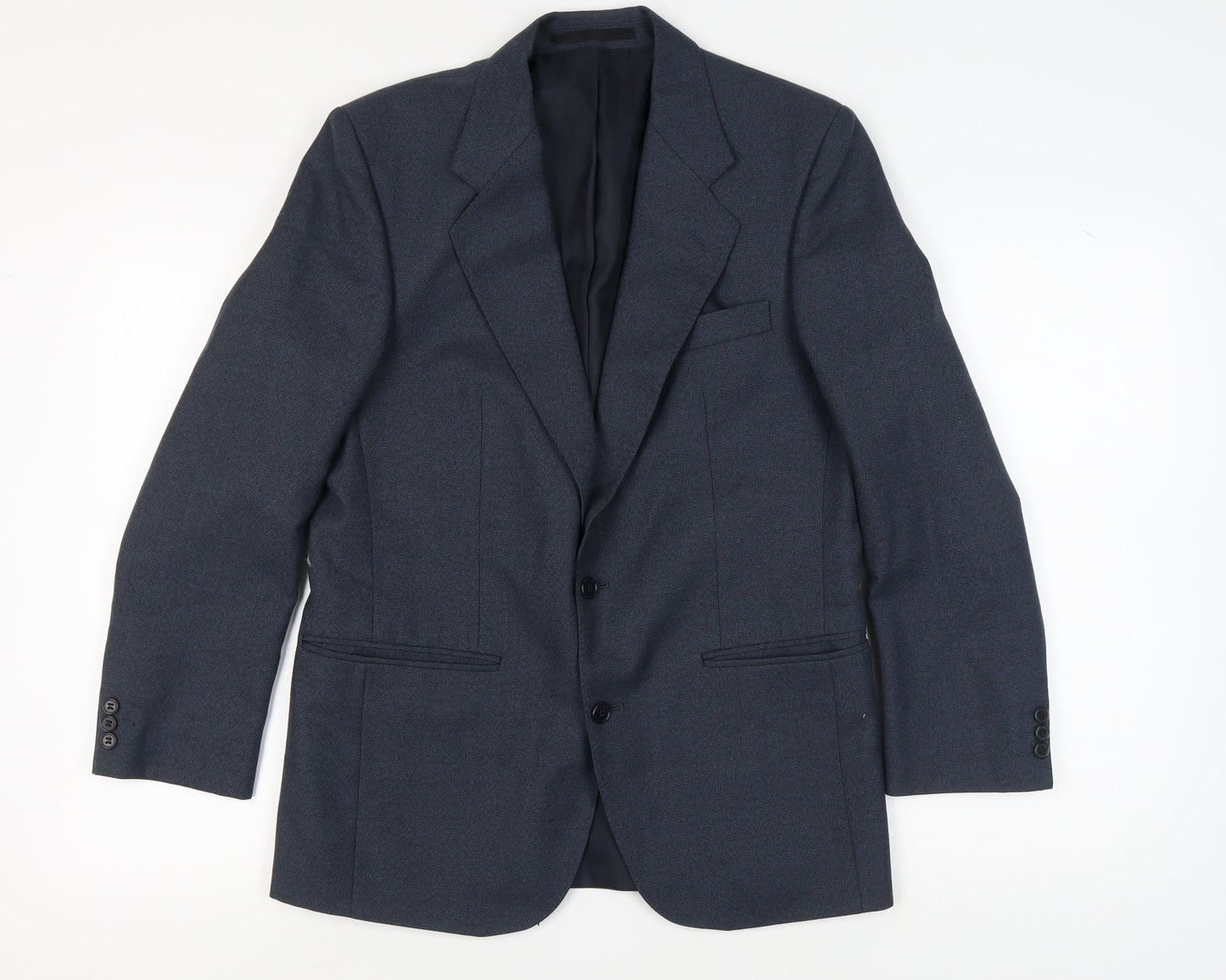 Mens UK Size 38 Centaur Regular Blue Suit Jacket