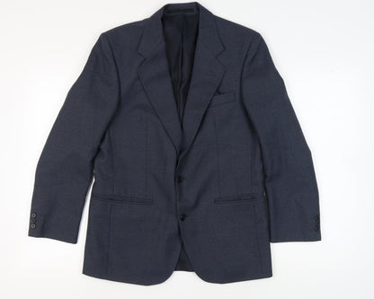 Mens UK Size 38 Centaur Regular Blue Suit Jacket