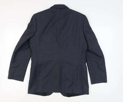 Mens UK Size 38 Centaur Regular Blue Suit Jacket