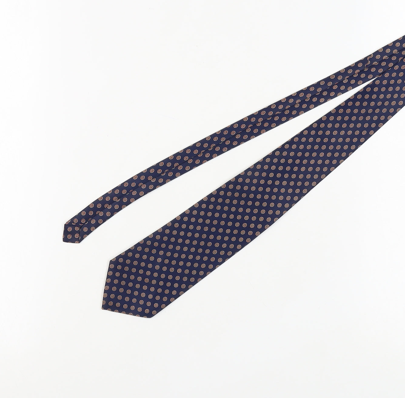 René Chagal Men's Blue Geometric Tie