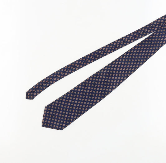 René Chagal Men's Blue Geometric Tie