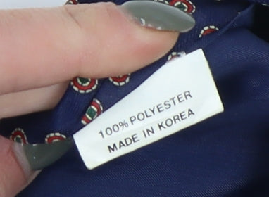 René Chagal Men's Blue Geometric Tie