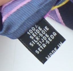 Nodus Men's Multicoloured Striped Silk Tie