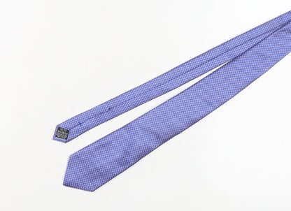 Emidio Tucci Men's Silk Blue Geometric Slim Tie