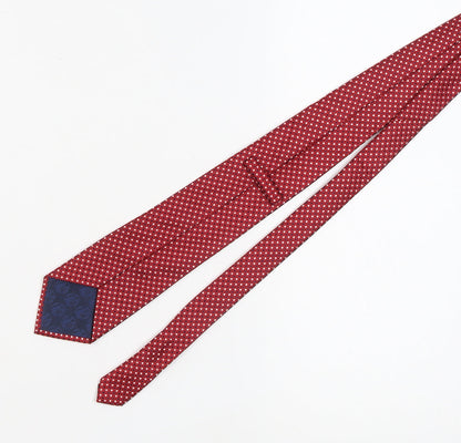 Marks & Spencer Men's Red Polka Dot Slim Tie