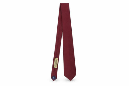 Mens Debenhams Red Geometric 100% Silk  Tie