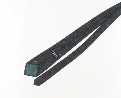 Pierre Cardin Men's Green Paisley Tie - Excellent