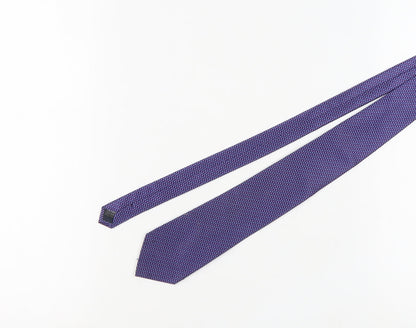 Thomas Nash Men's Purple Geometric Tie