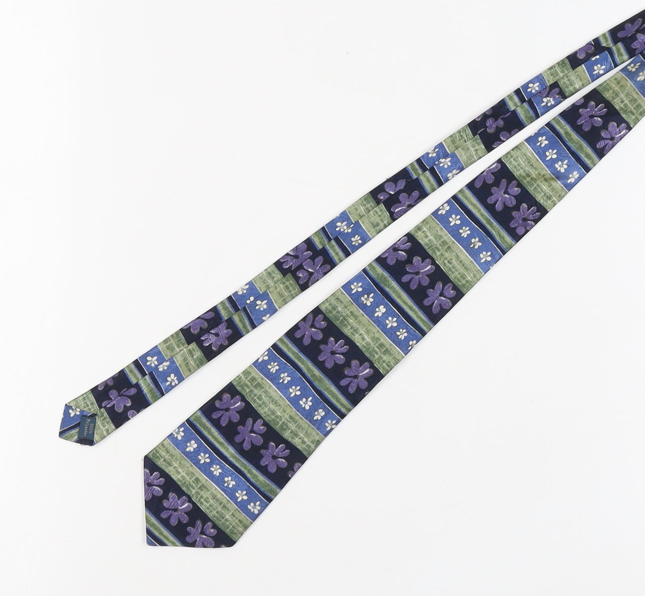 Mens Debenhams Multicoloured Floral 100% Polyester  Tie