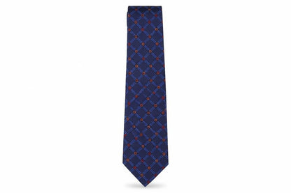 Mens BHS Blue Plaids & Checks 100% Polyester  Tie
