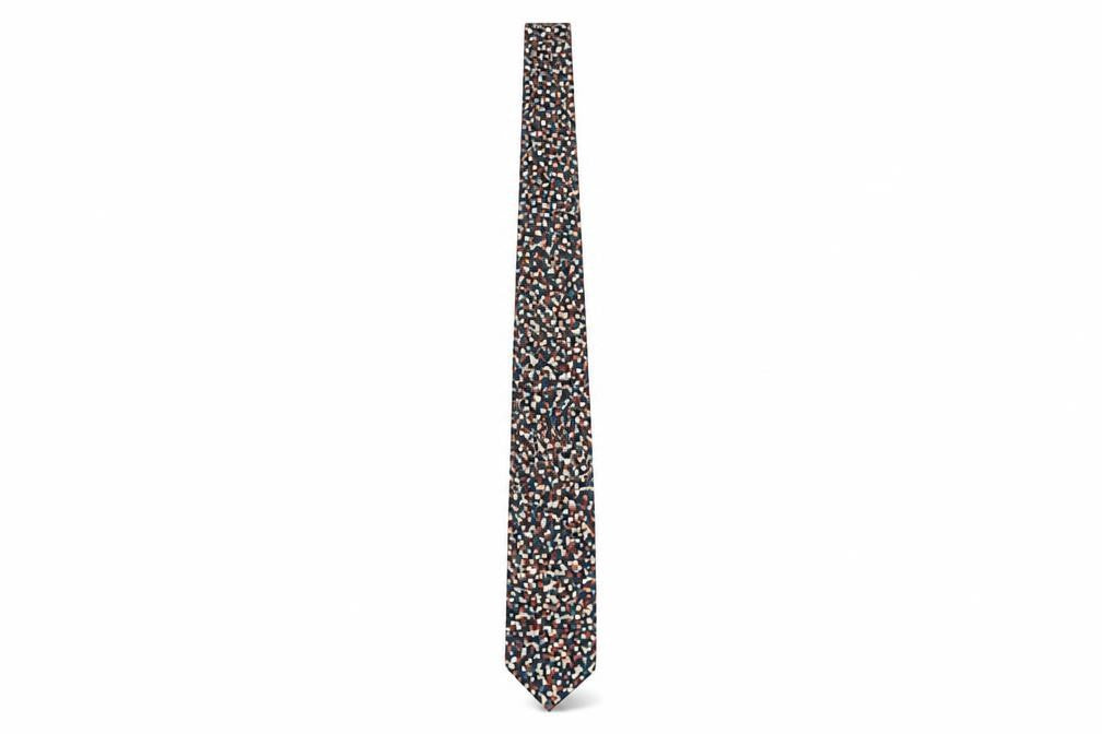 Mens River Island Multicoloured Floral 96% Cotton 4% Elastane Slim Tie