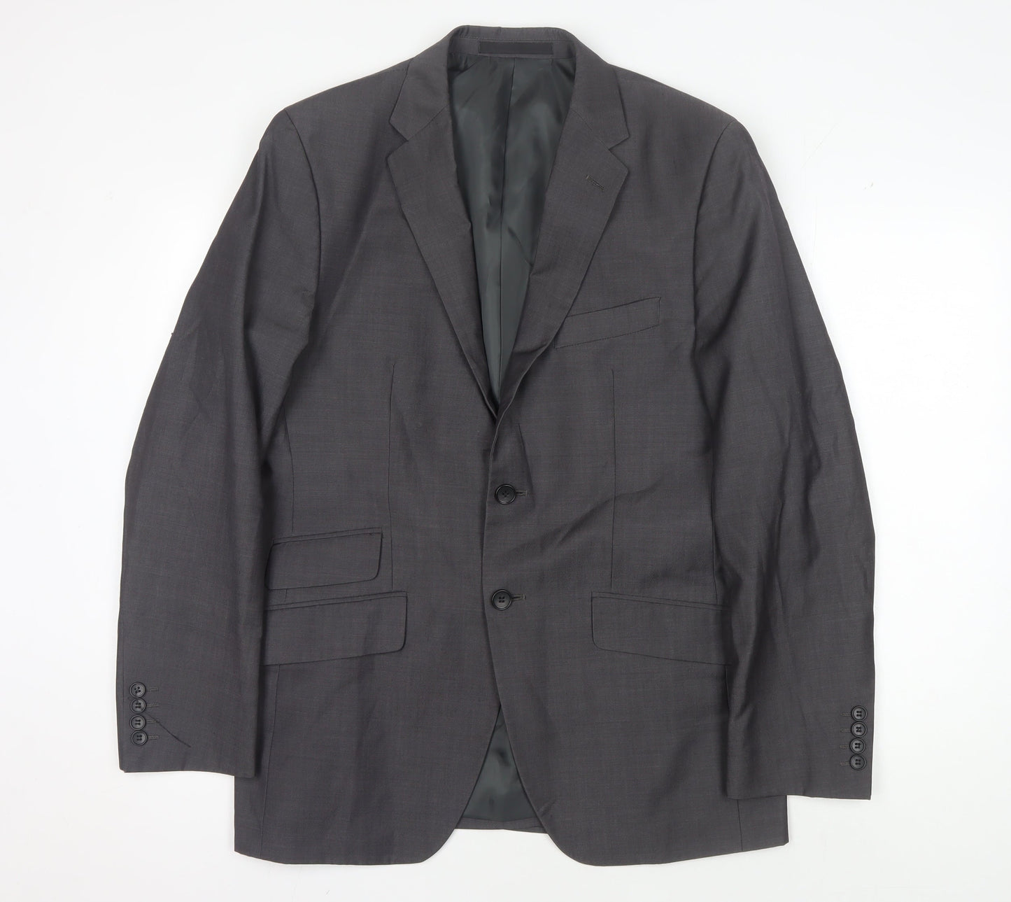 Mens UK Size 40 Marks and Spencer Regular Grey Suit Jacket