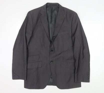 Mens UK Size 40 Marks and Spencer Regular Grey Suit Jacket