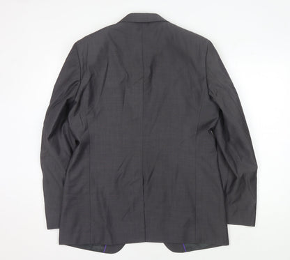 Mens UK Size 40 Marks and Spencer Regular Grey Suit Jacket