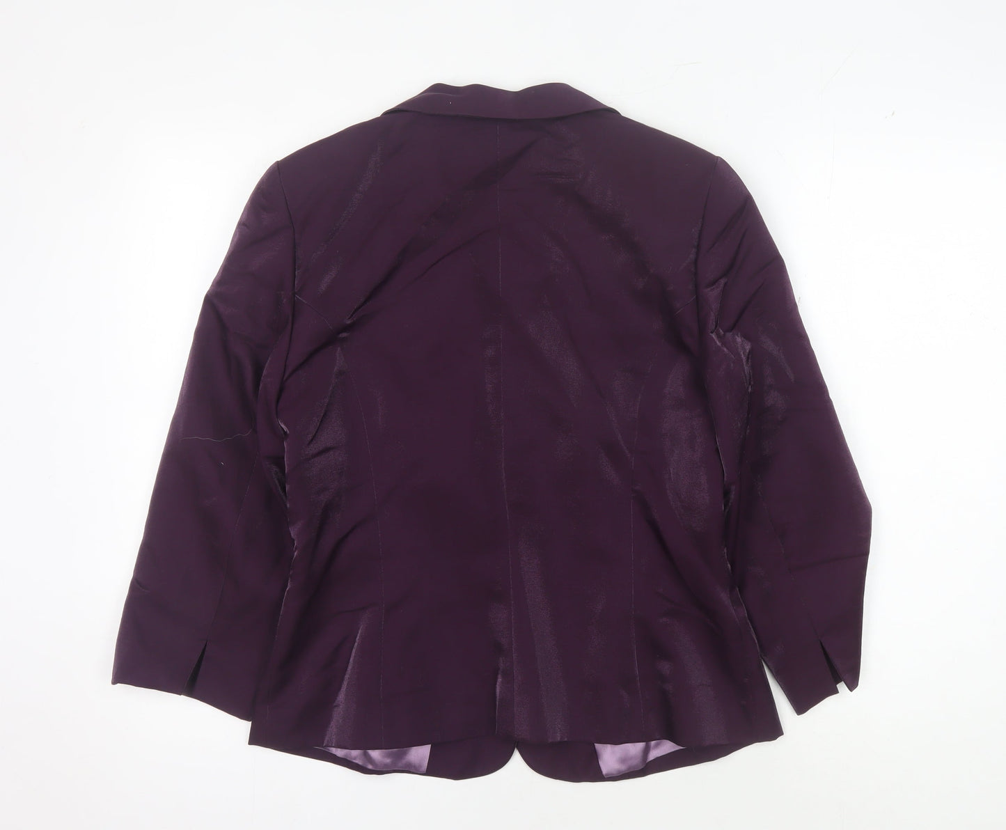 Kaliko Women's Purple Blazer UK 12 Classic Fit