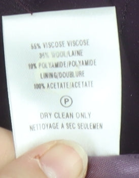 Kaliko Women's Purple Blazer UK 12 Classic Fit