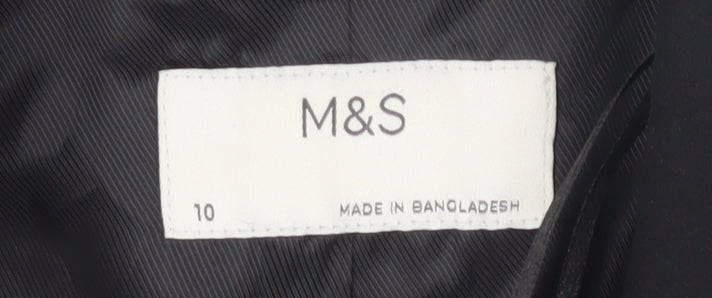 Marks and Spencer Women's Black Blazer Size 10