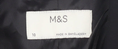 Marks and Spencer Women's Black Blazer Size 10