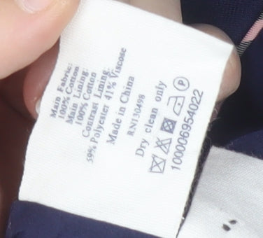 Jack Wills Women's Blue Blazer Size 8, Regular Fit