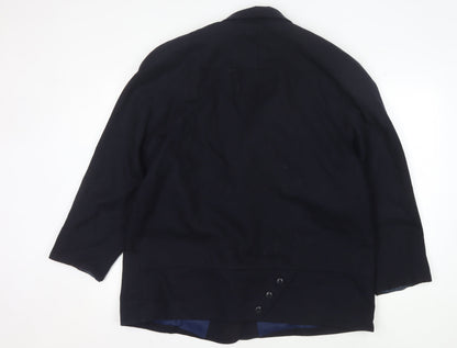 Mens UK Size 46 Max Pierre Black Basic Jacket