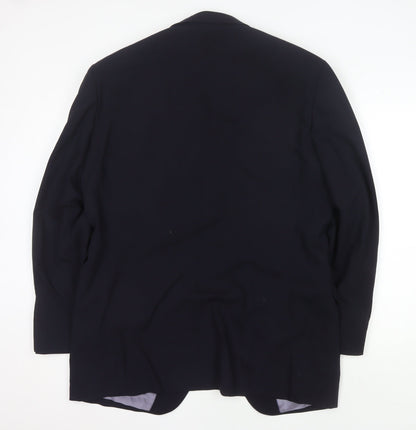 Code Men's Blue Blazer, Size 42R Three-Button