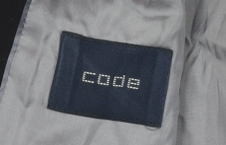 Code Men's Blue Blazer, Size 42R Three-Button