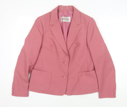 Eastex Women's Pink Blazer Jacket, Size 4, Formal