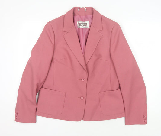 Eastex Women's Pink Blazer Jacket, Size 4, Formal