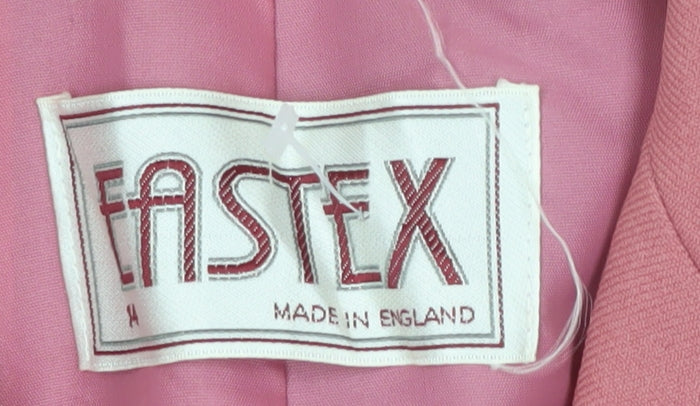 Eastex Women's Pink Blazer Jacket, Size 4, Formal