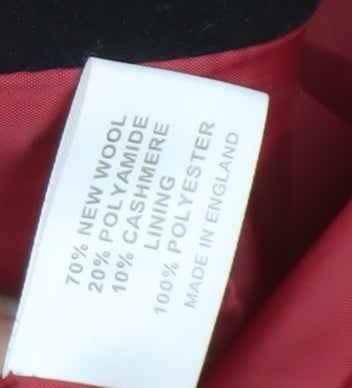 Womens UK Size 16 Kesta London Red Pea Coat