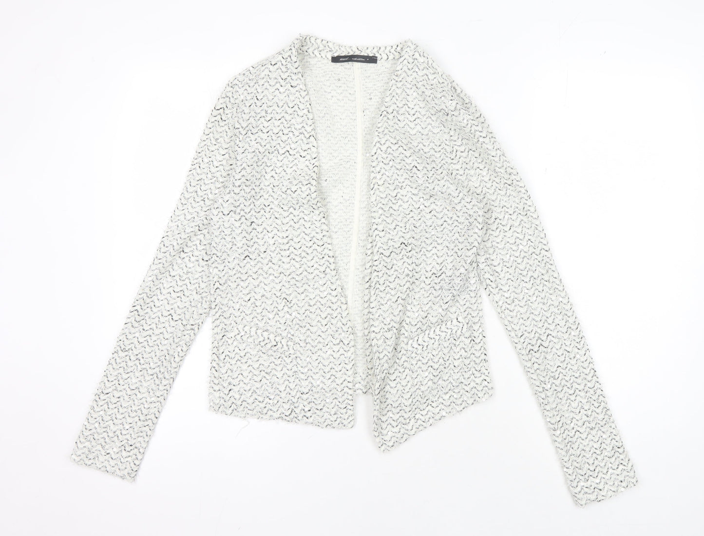 Womens UK Size 8 NEXT White Cardigan Jumper