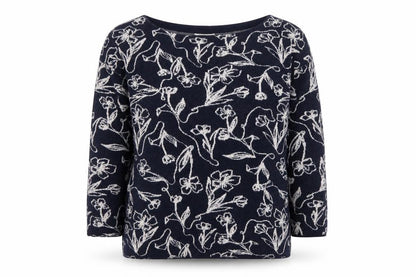 Womens UK Size M Monsoon Blue Pullover Jumper