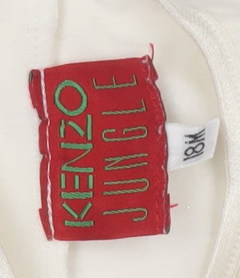 Kenzo Girls Ivory Fit & Flare Dress - 18 Months Casual Spring/Summer